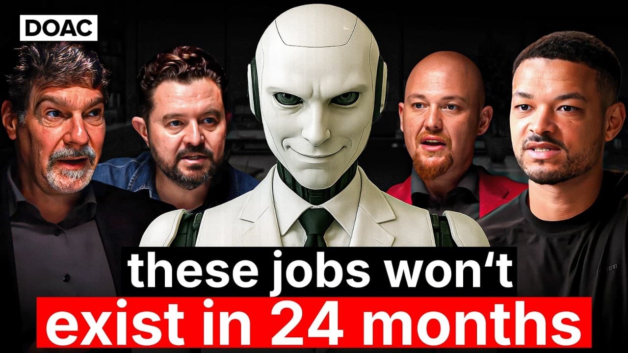 AI AGENTS EMERGENCY DEBATE: These Jobs Won't Exist In 24 Months! We Must Prepare For What's Coming!