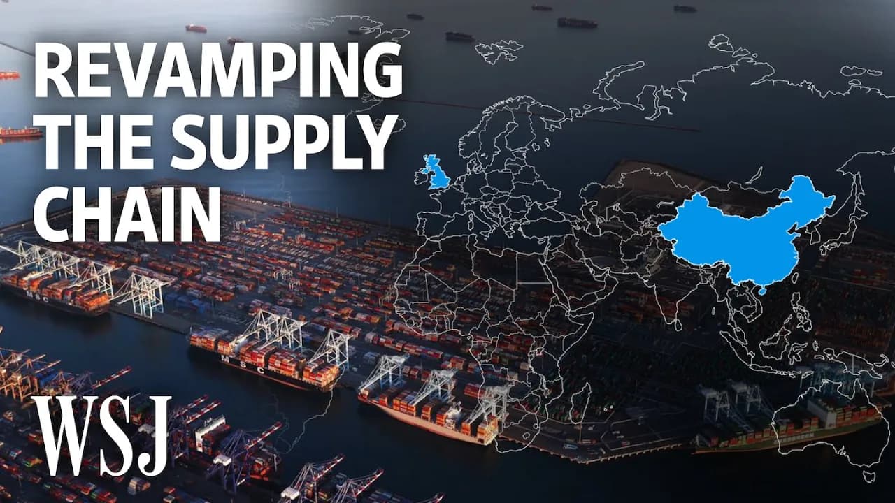 How Companies Are Overhauling Supply Chains to Ease Bottlenecks | WSJ
